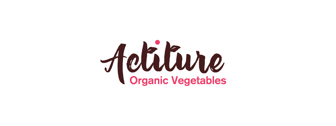 ident_actiture_logo diseño de logotipo de Actiture Organic Vegetables