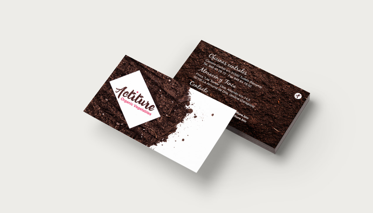 ident_actiture_tarjeta diseño de tarjetas de visita de Actiture