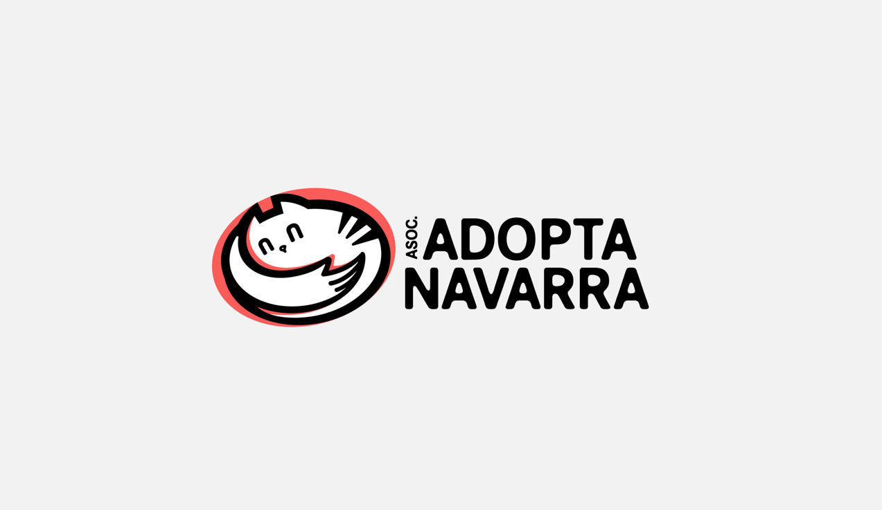 ident_adopta_logo_ppal diseño de logotipo de Adopta Navarra