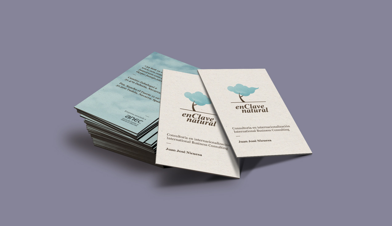 ident_ecn_tarjetas diseño de tarjetas de visita de En Clave Natural