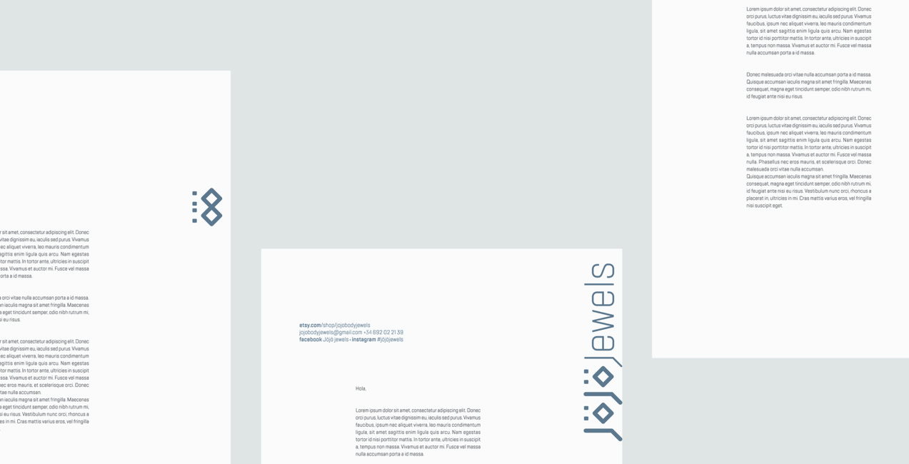 ident_jojo_carta diseño de papelería corporativa de jojo jewels