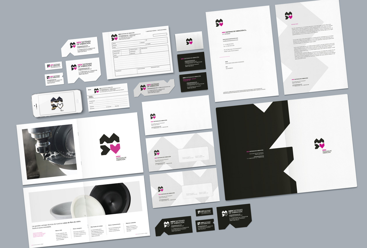 ident_mdv_aplicaciones diseño de aplicaciones de papelería de MDV
