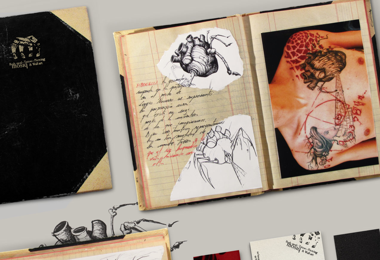 ident_mosiq_the_book_act fotografía promocional de mosiq body mod tattoo piercing & wall art