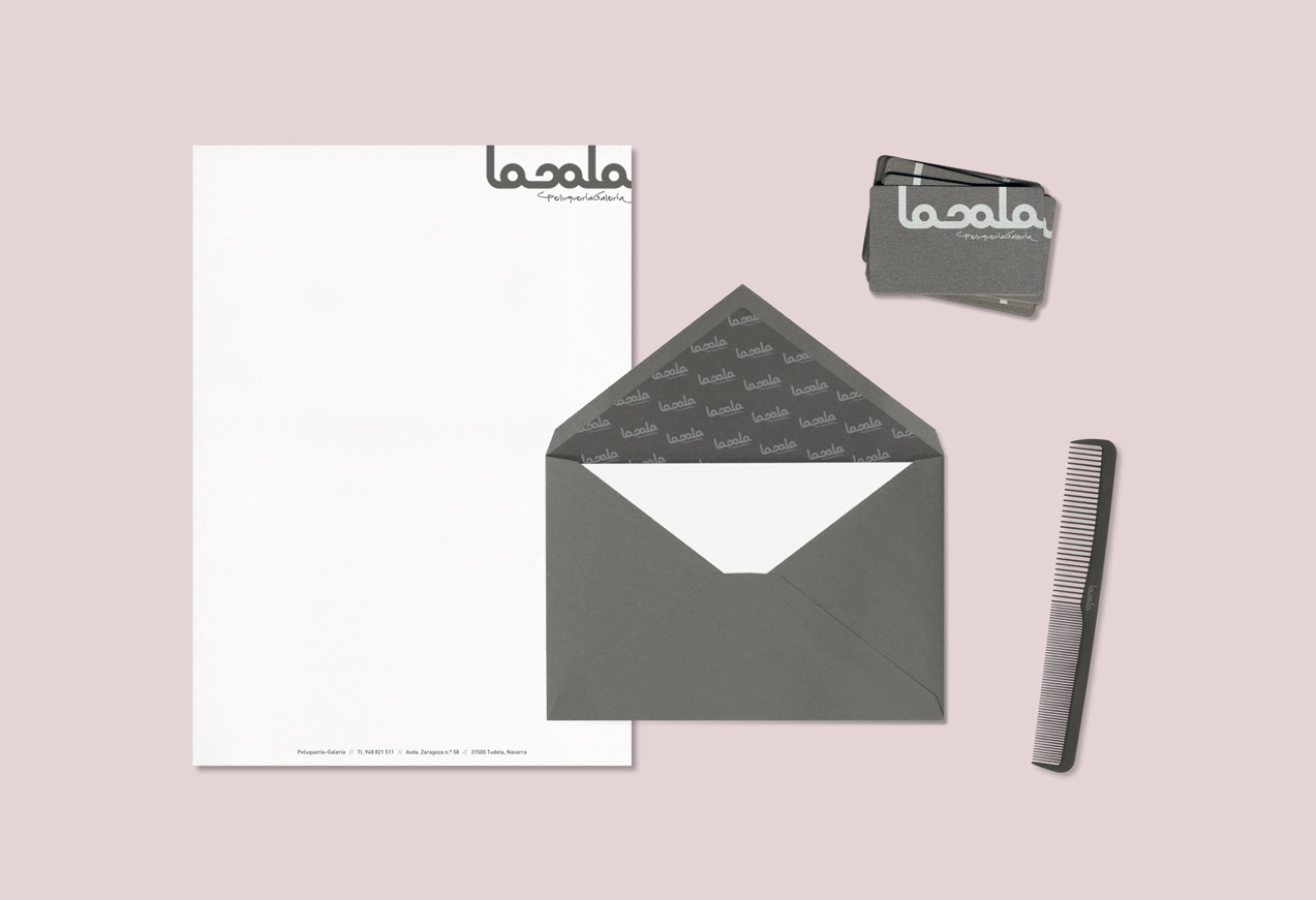ident_pelgal_papeleria diseño de papelería corporativa lasala peluquería