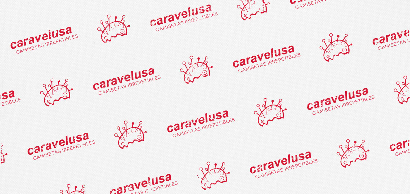 Tienda online para marca de camisetas serigrafiadas en edicion limitada diseño de logotipo para Caravelusa