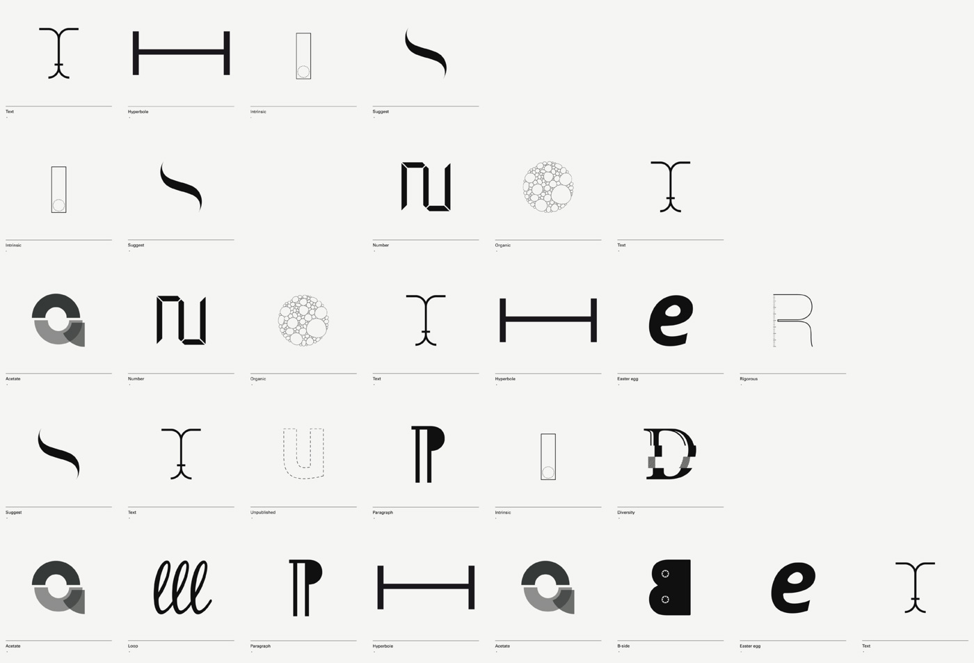 Alphabet design by Minimizán diseño de lámina Alphabet by Minimizán lámina this is not another stupid alphabet