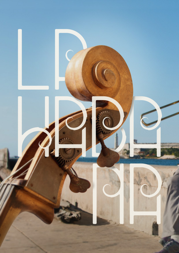 print_typo_la_habana diseño de poster para NEUE Show Us Your Type ciudad La Habana