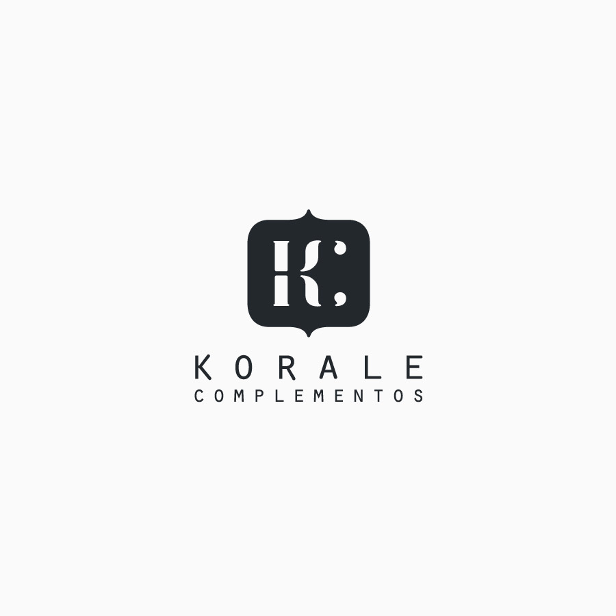 diseño de logotipo de Korale Complementos